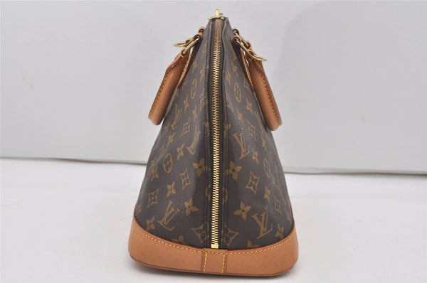 Authentic Louis Vuitton Monogram Alma Hand Bag Purse M51130 LV 6193I