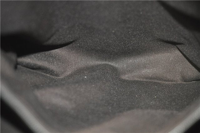 Authentic GUCCI Shoulder Bag Purse GG Canvas Leather 115003 Brown 6194D