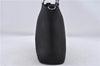 Authentic GUCCI Bamboo 2Way Shoulder Hand Bag Nylon Leather Black 6195D
