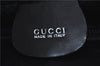 Authentic GUCCI Bamboo 2Way Shoulder Hand Bag Nylon Leather Black 6195D