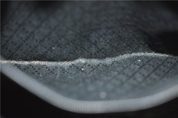 Authentic GUCCI Bamboo 2Way Shoulder Hand Bag Nylon Leather Black 6195D