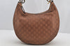 Authentic GUCCI Guccissima Twins Shoulder Hand Bag GG Leather 232962 Brown 6196I