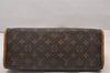 Auth Louis Vuitton Monogram Popincourt Long Shoulder Cross Bag M40008 LV 6197I