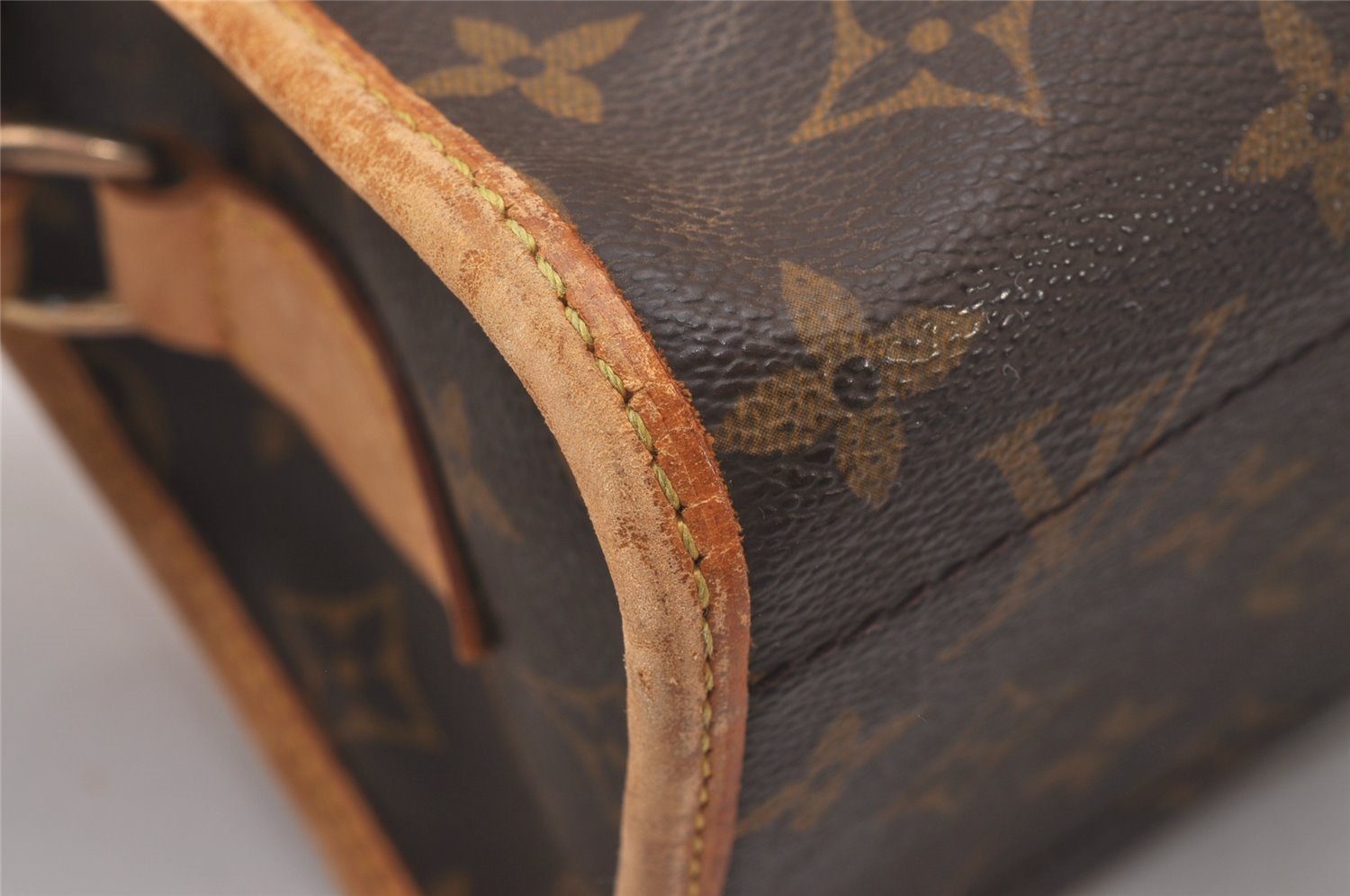 Auth Louis Vuitton Monogram Popincourt Long Shoulder Cross Bag M40008 LV 6197I