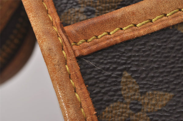 Auth Louis Vuitton Monogram Popincourt Long Shoulder Cross Bag M40008 LV 6197I