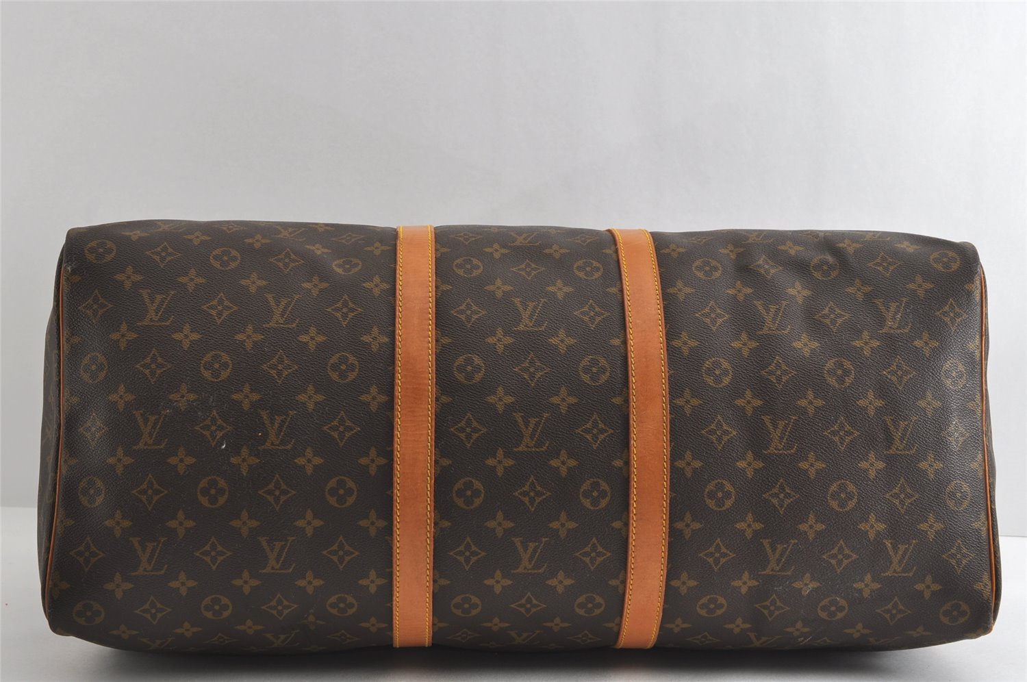 Authentic Louis Vuitton Monogram Keepall 60 Travel Boston Bag M41422 LV 6198I