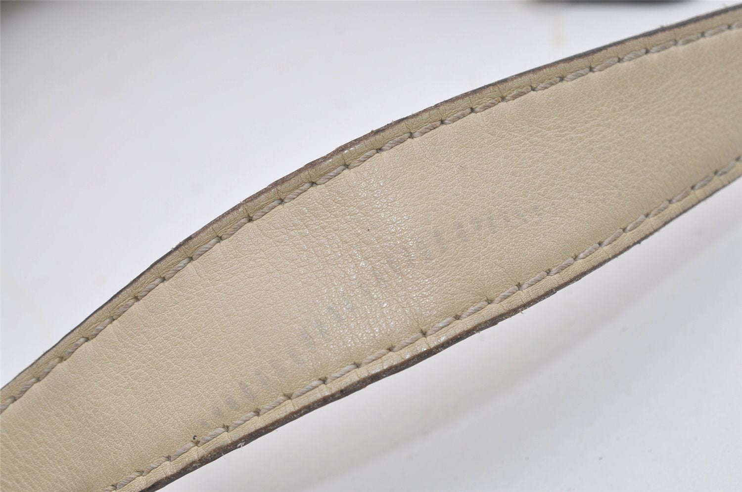 Authentic GUCCI Guccissima GG Leather Shoulder Hand Bag 262903 White 6199I