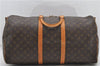 Auth Louis Vuitton Monogram Keepall Bandouliere 55 Boston Bag M41414 LV 6200D