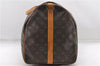 Auth Louis Vuitton Monogram Keepall Bandouliere 55 Boston Bag M41414 LV 6200D