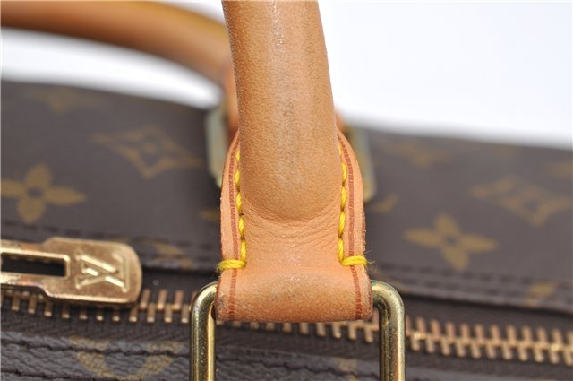 Auth Louis Vuitton Monogram Keepall Bandouliere 55 Boston Bag M41414 LV 6200D