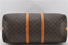 Auth Louis Vuitton Monogram Keepall Bandouliere 55 Boston Bag M41414 LV 6200D