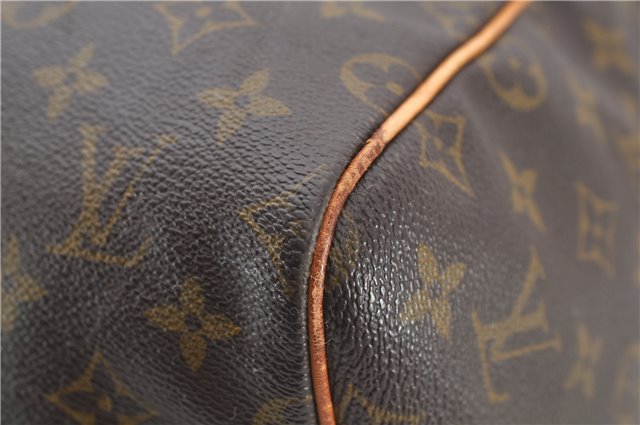 Auth Louis Vuitton Monogram Keepall Bandouliere 55 Boston Bag M41414 LV 6200D
