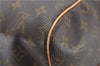 Auth Louis Vuitton Monogram Keepall Bandouliere 55 Boston Bag M41414 LV 6200D