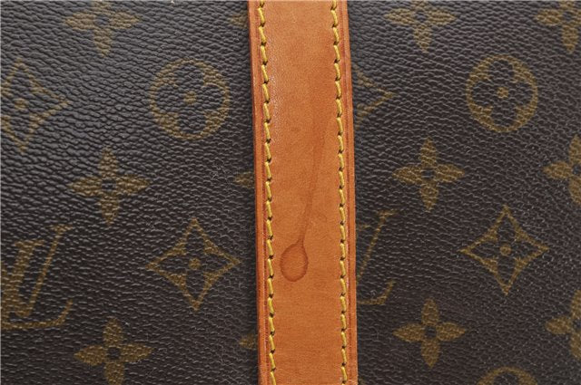 Auth Louis Vuitton Monogram Keepall Bandouliere 55 Boston Bag M41414 LV 6200D