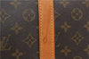 Auth Louis Vuitton Monogram Keepall Bandouliere 55 Boston Bag M41414 LV 6200D