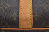 Auth Louis Vuitton Monogram Keepall Bandouliere 55 Boston Bag M41414 LV 6200D