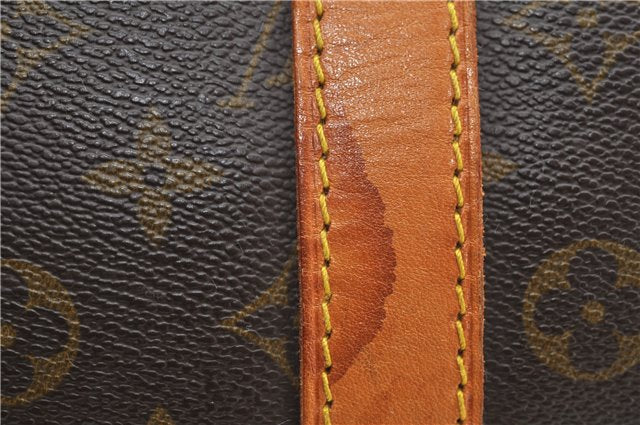 Auth Louis Vuitton Monogram Keepall Bandouliere 55 Boston Bag M41414 LV 6200D