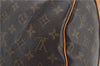 Auth Louis Vuitton Monogram Keepall Bandouliere 55 Boston Bag M41414 LV 6200D