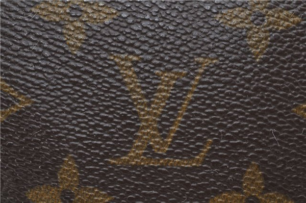 Auth Louis Vuitton Monogram Keepall Bandouliere 55 Boston Bag M41414 LV 6200D