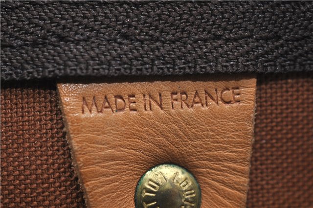 Auth Louis Vuitton Monogram Keepall Bandouliere 55 Boston Bag M41414 LV 6200D