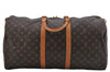 Authentic Louis Vuitton Monogram Keepall 55 Travel Boston Bag M41424 LV 6201D