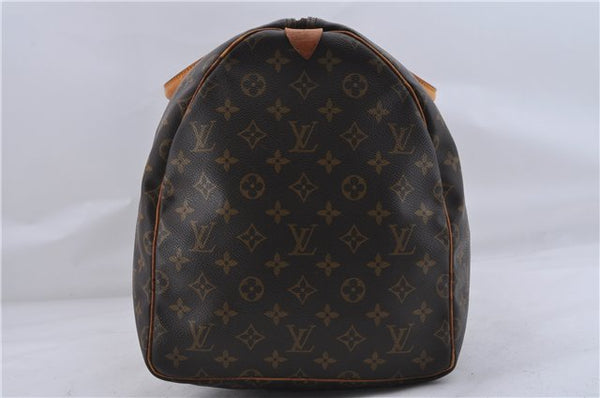 Authentic Louis Vuitton Monogram Keepall 55 Travel Boston Bag M41424 LV 6201D