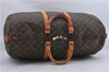 Authentic Louis Vuitton Monogram Keepall 55 Travel Boston Bag M41424 LV 6201D