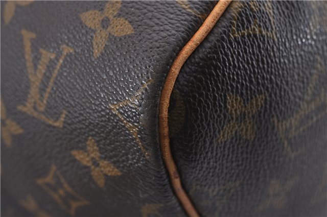Authentic Louis Vuitton Monogram Keepall 55 Travel Boston Bag M41424 LV 6201D