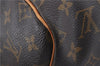 Authentic Louis Vuitton Monogram Keepall 55 Travel Boston Bag M41424 LV 6201D