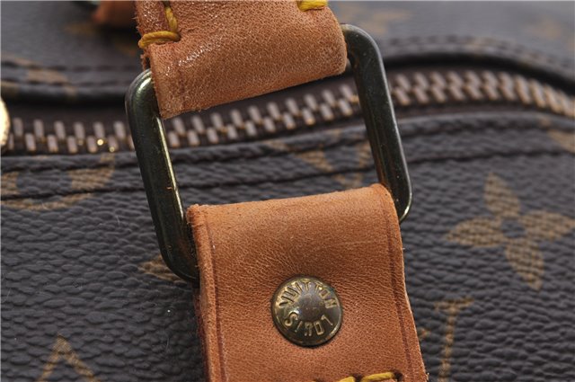 Authentic Louis Vuitton Monogram Keepall 55 Travel Boston Bag M41424 LV 6201D