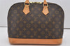 Authentic Louis Vuitton Monogram Alma Hand Bag Purse M51130 LV 6202I