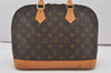 Authentic Louis Vuitton Monogram Alma Hand Bag Purse M51130 LV 6202I