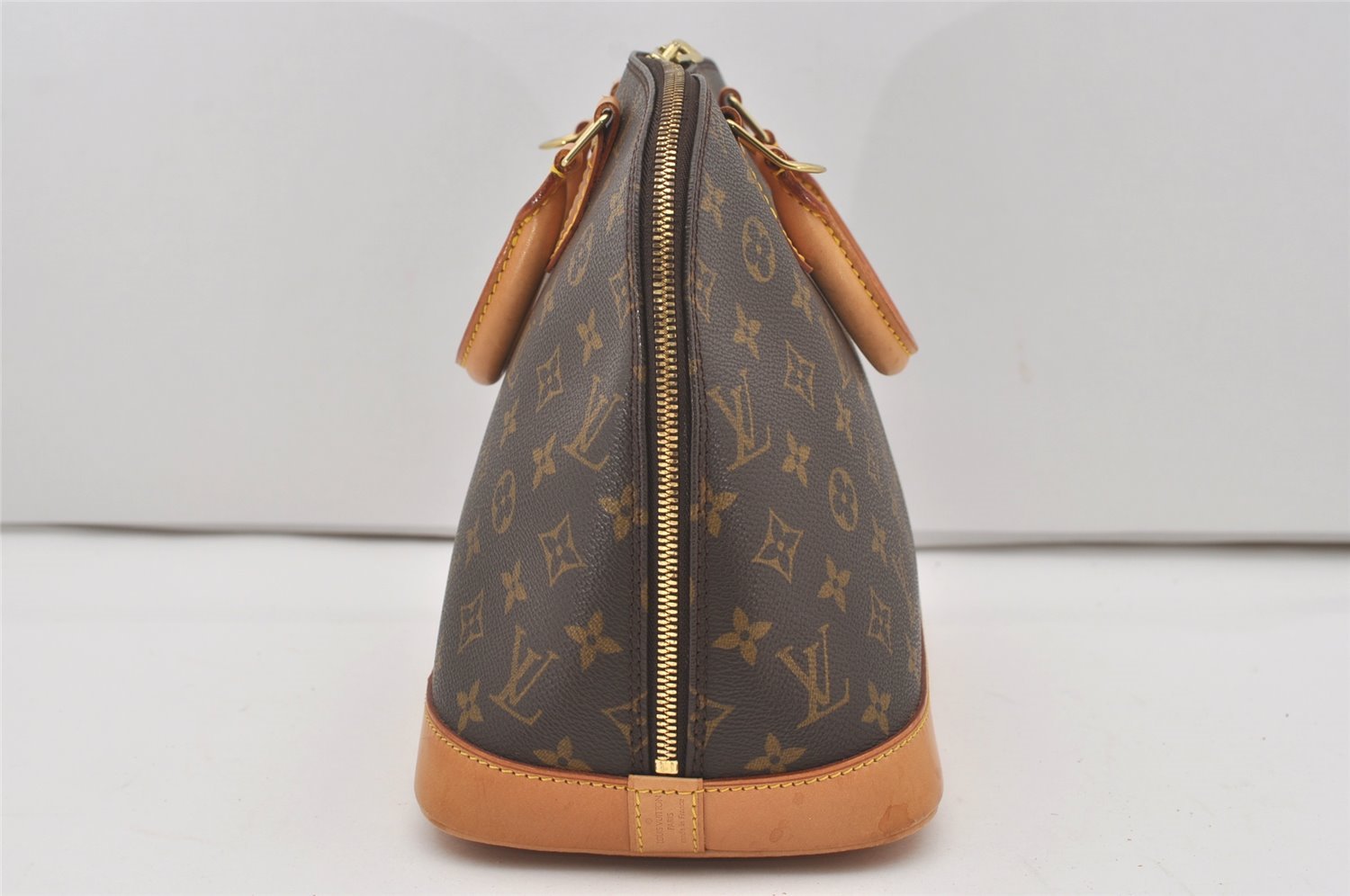 Authentic Louis Vuitton Monogram Alma Hand Bag Purse M51130 LV 6202I