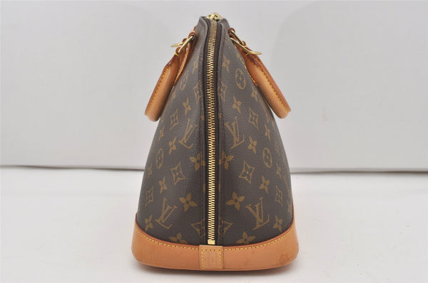 Authentic Louis Vuitton Monogram Alma Hand Bag Purse M51130 LV 6202I