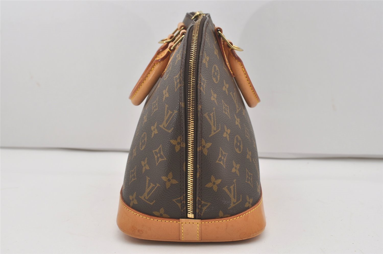 Authentic Louis Vuitton Monogram Alma Hand Bag Purse M51130 LV 6202I