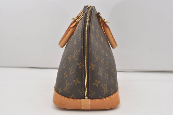 Authentic Louis Vuitton Monogram Alma Hand Bag Purse M51130 LV 6202I