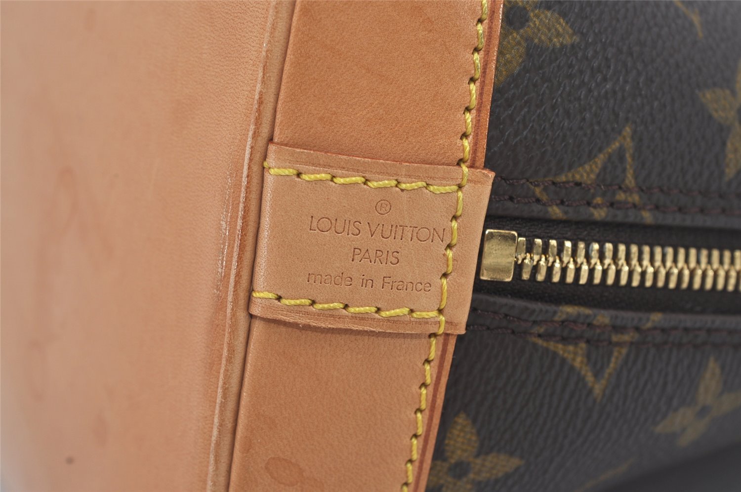 Authentic Louis Vuitton Monogram Alma Hand Bag Purse M51130 LV 6202I