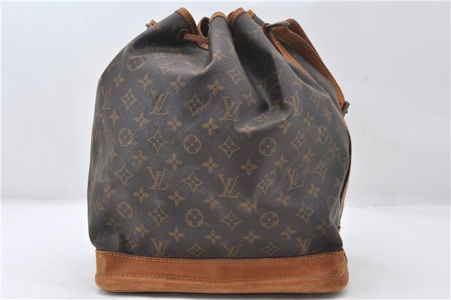 Authentic Louis Vuitton Monogram Noe Shoulder Bag M42224 LV 6203E