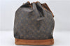 Authentic Louis Vuitton Monogram Noe Shoulder Bag M42224 LV 6203E