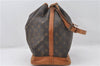 Authentic Louis Vuitton Monogram Noe Shoulder Bag M42224 LV 6203E
