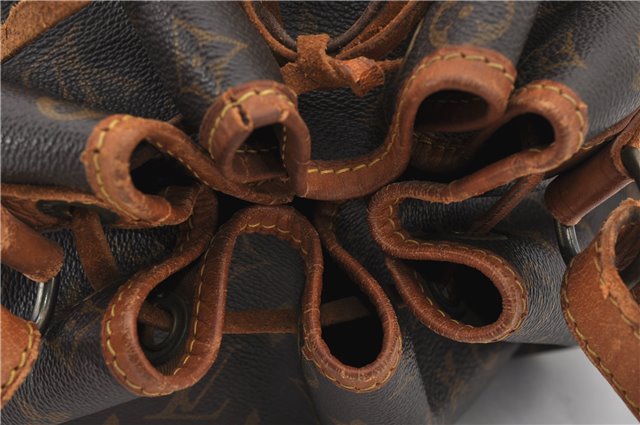 Authentic Louis Vuitton Monogram Noe Shoulder Bag M42224 LV 6203E
