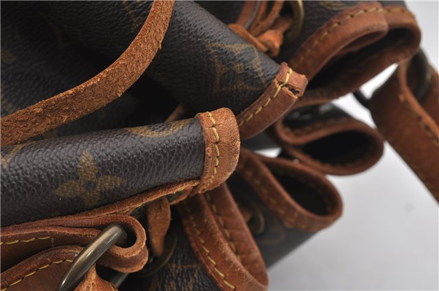 Authentic Louis Vuitton Monogram Noe Shoulder Bag M42224 LV 6203E