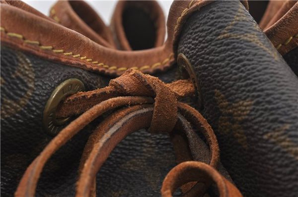 Authentic Louis Vuitton Monogram Noe Shoulder Bag M42224 LV 6203E