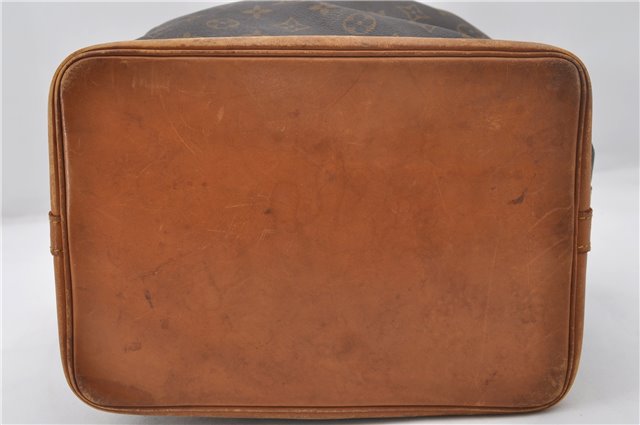 Authentic Louis Vuitton Monogram Noe Shoulder Bag M42224 LV 6203E