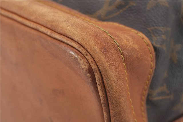 Authentic Louis Vuitton Monogram Noe Shoulder Bag M42224 LV 6203E