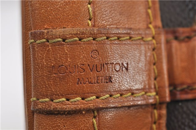 Authentic Louis Vuitton Monogram Noe Shoulder Bag M42224 LV 6203E