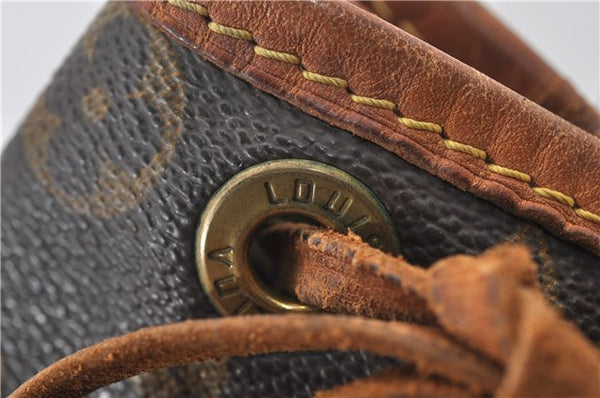 Authentic Louis Vuitton Monogram Noe Shoulder Bag M42224 LV 6203E