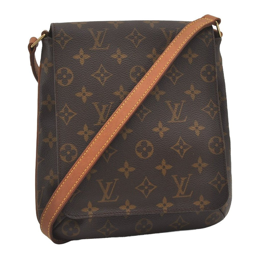Authentic Louis Vuitton Monogram Musette Salsa Shoulder Bag Purse LV 6203I