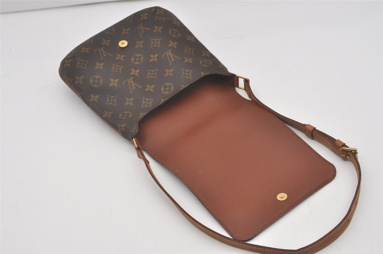 Authentic Louis Vuitton Monogram Musette Salsa Shoulder Bag Purse LV 6203I