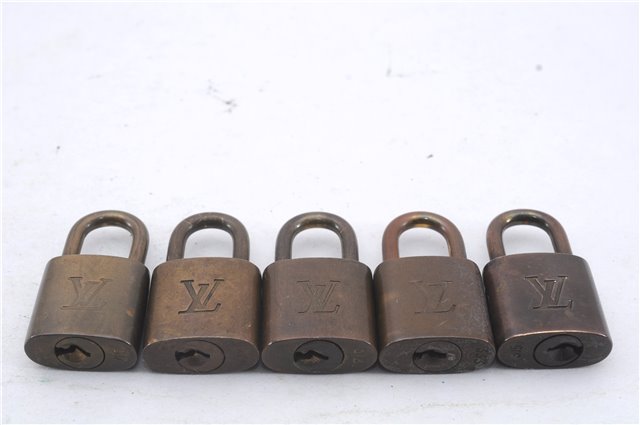 Authentic Louis Vuitton Padlock & Keys 10Set LV 6204D